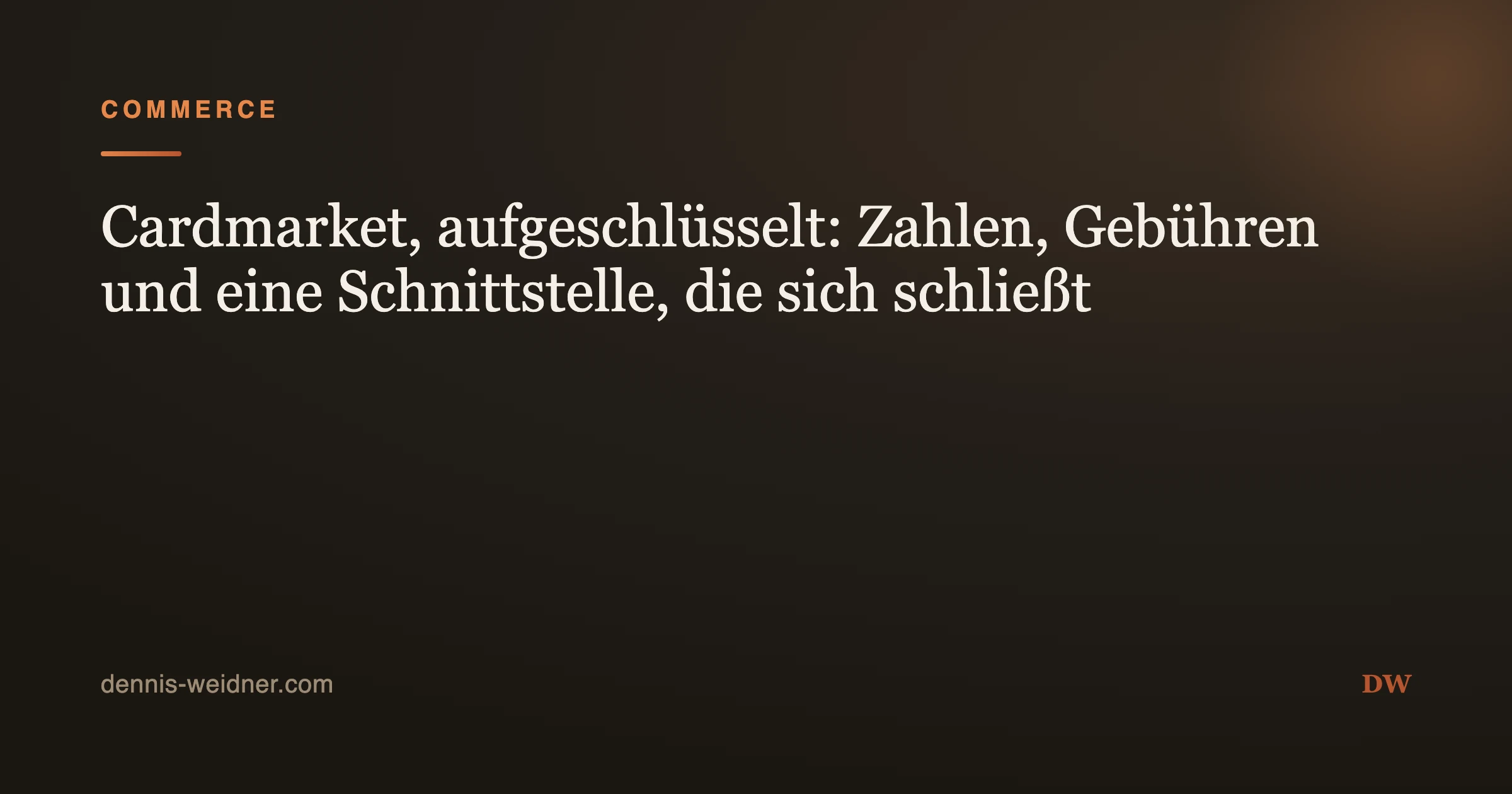 Cardmarket, aufgeschlüsselt: Zahlen, Gebühren und eine Schnittstelle, die sich schließt