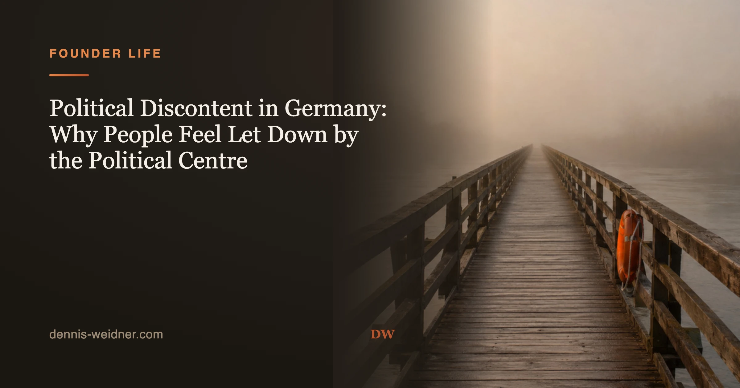 Political Discontent in Germany: Why People Feel Let Down by the Political Centre