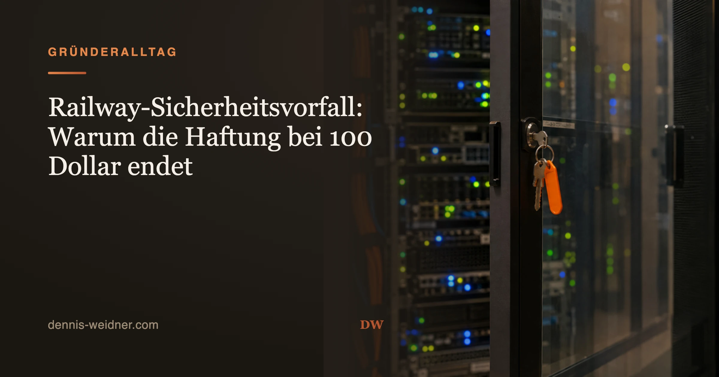 Railway-Sicherheitsvorfall: Warum die Haftung bei 100 Dollar endet