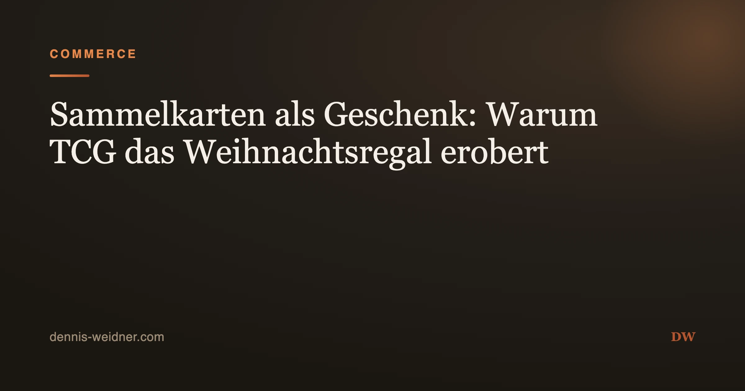 Sammelkarten als Geschenk: Warum TCG das Weihnachtsregal erobert
