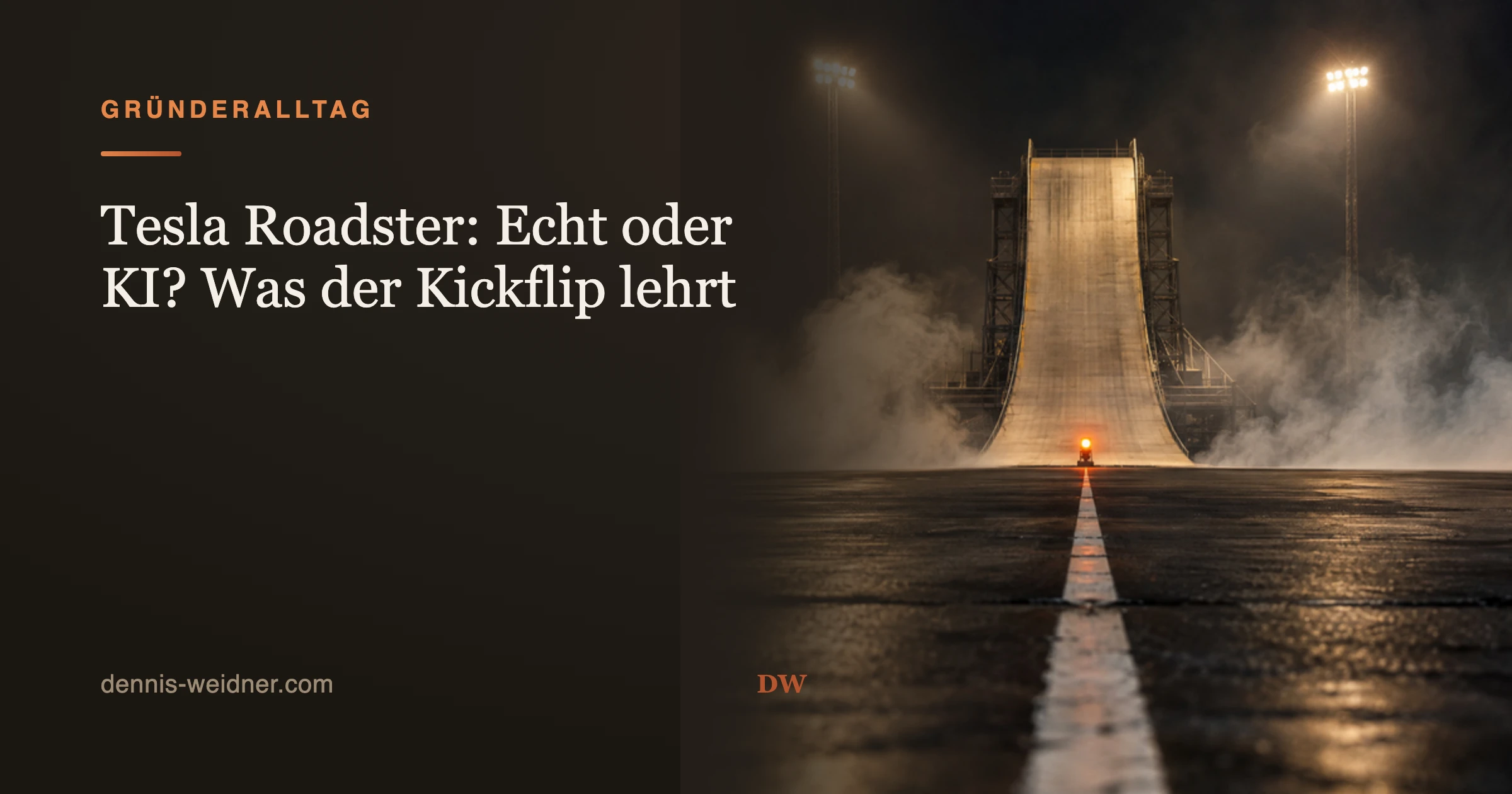 Tesla Roadster: Echt oder KI? Was der Kickflip lehrt