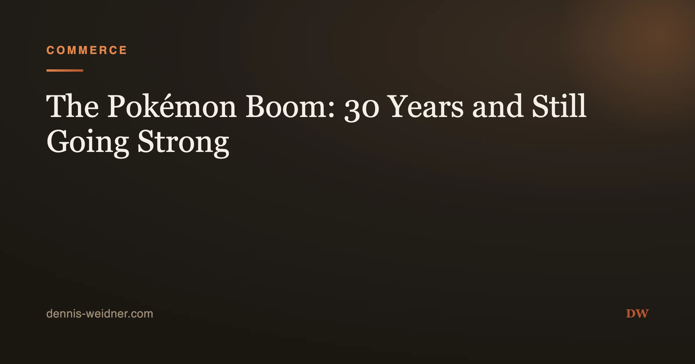 The Pokémon Boom: 30 Years and Still Going Strong