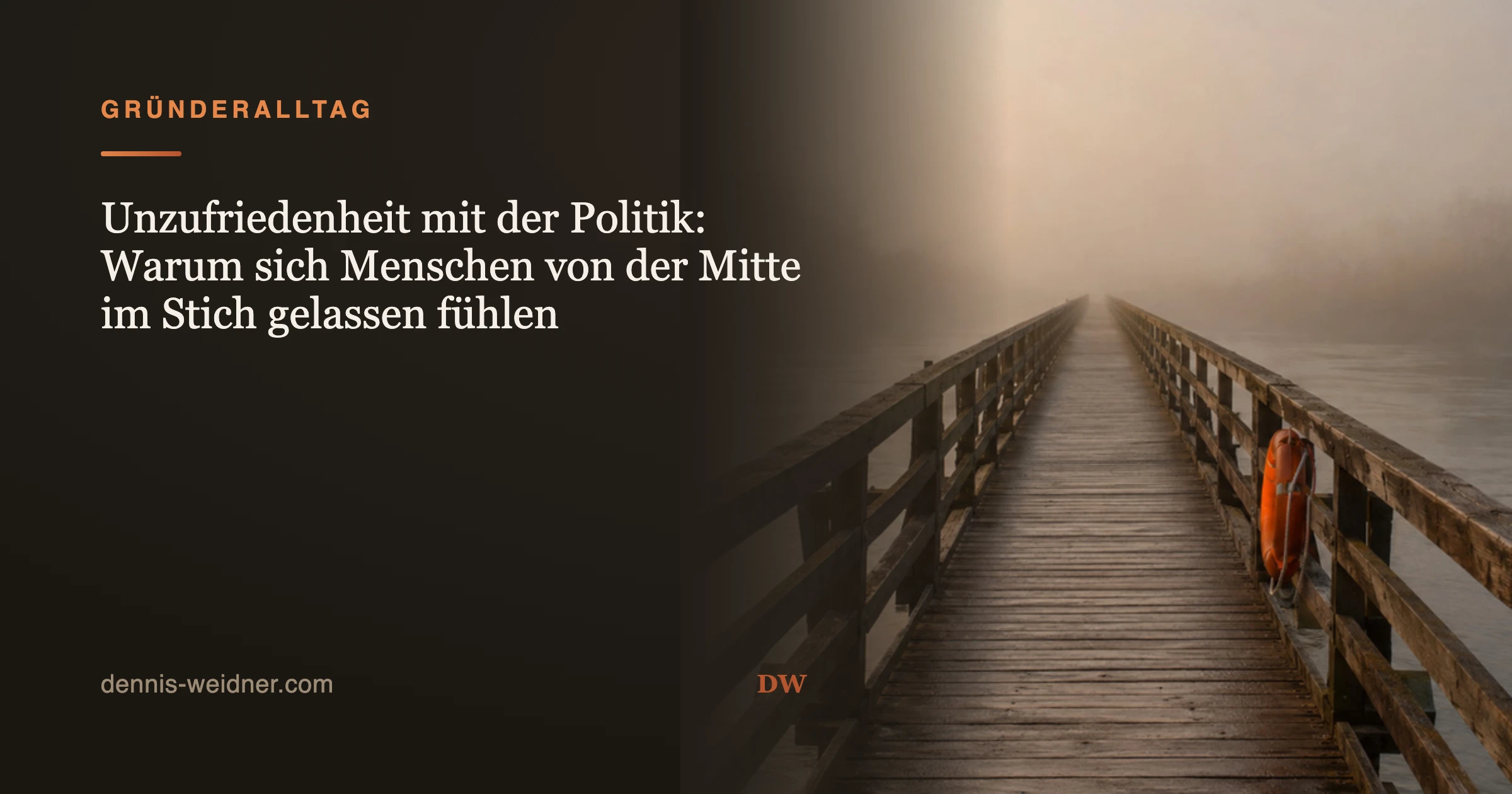 Unzufriedenheit mit der Politik: Warum sich Menschen von der Mitte im Stich gelassen fühlen
