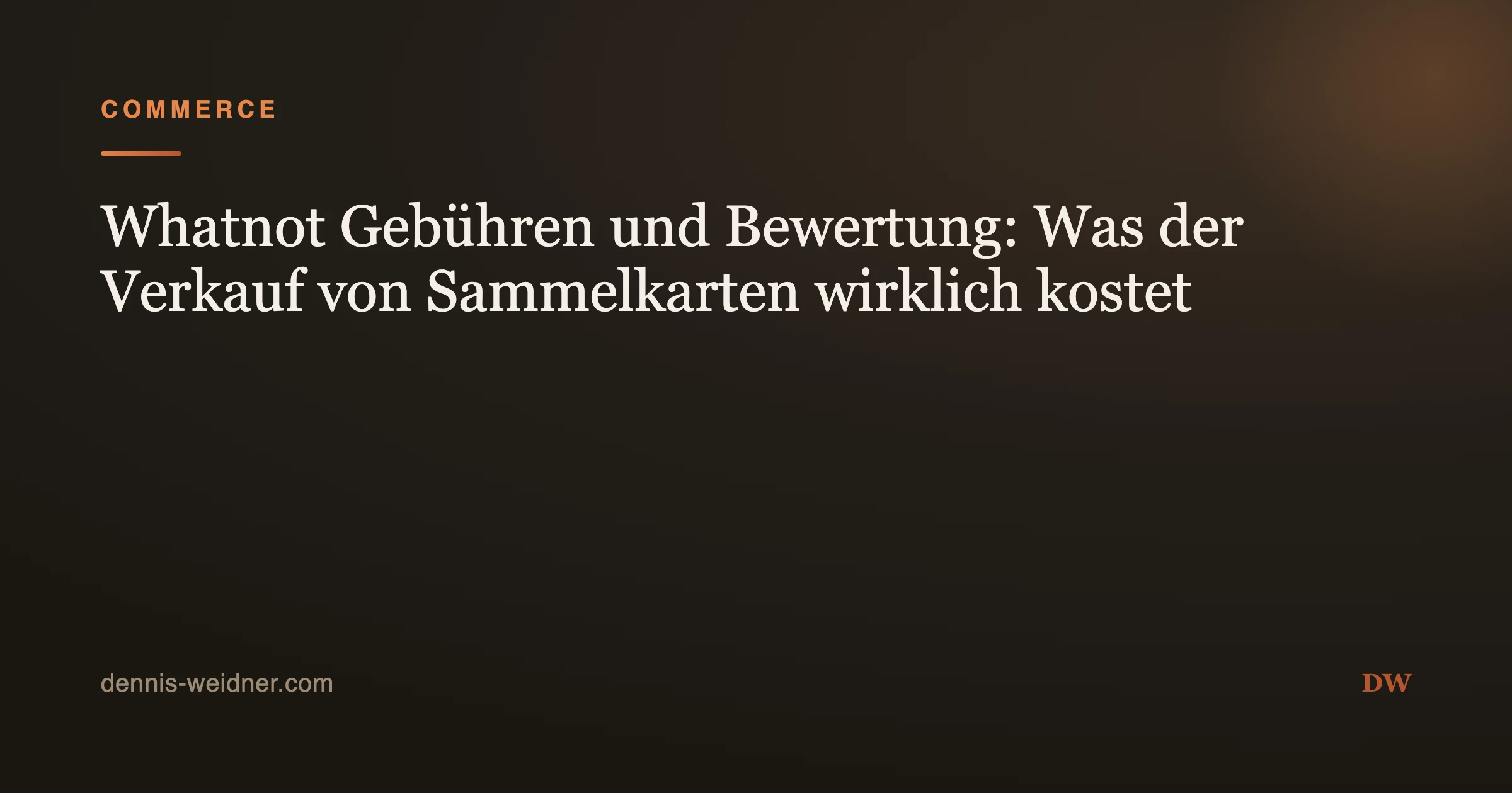 Whatnot Gebühren und Bewertung: Was der Verkauf von Sammelkarten wirklich kostet